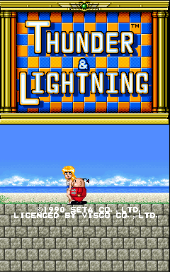 Thunder & Lightning Title Screen